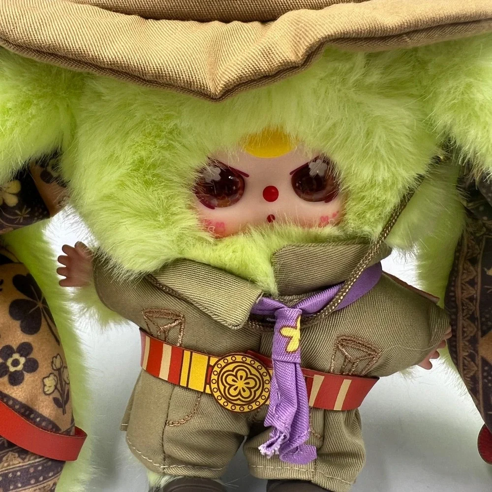 Baby Three Thailand Exclusive Green Explorer Plush Hangcard Figure No Box